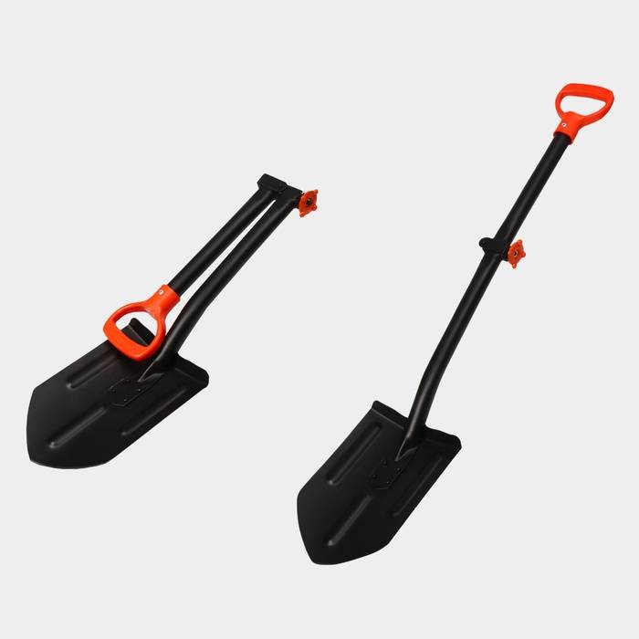 Лопата автомобильная, L = 104 см, складной черенок, с ручкой, «Копанец-Авто»